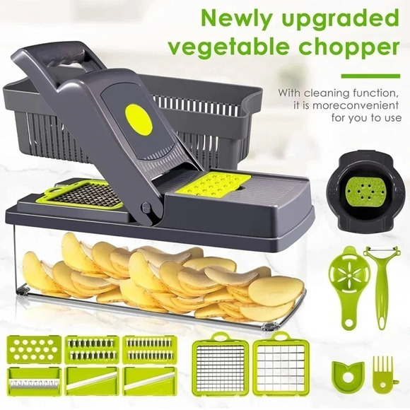NIB 15 in 1 Veggie/Fruit Chopper - Picture 8 of 8